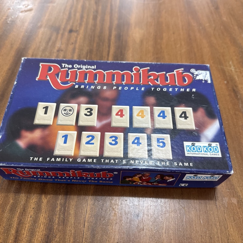 Vintage The Original Rummikub Tile Game by Pressman 1997 Complete